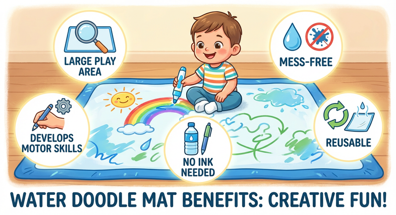 AquaScribble™ - Mess-Free Water Doodle Mat