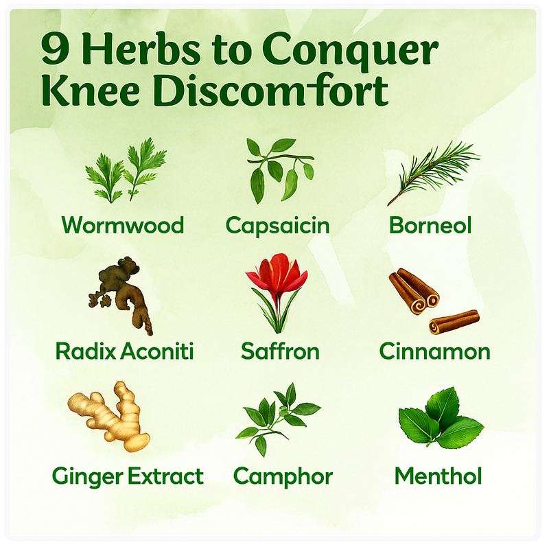 Herbal Knee Patches - (Buy1Get1) Free