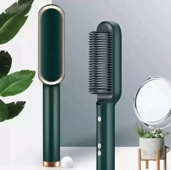 Hair Straightening Comb | From Frizzy to Flawless — In One Stroke | The Styler That Ends Frizzy Hair Days Forever |