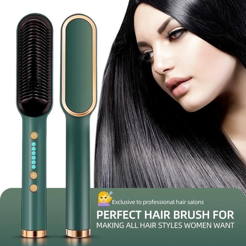 Hair Straightening Comb | From Frizzy to Flawless — In One Stroke | The Styler That Ends Frizzy Hair Days Forever |