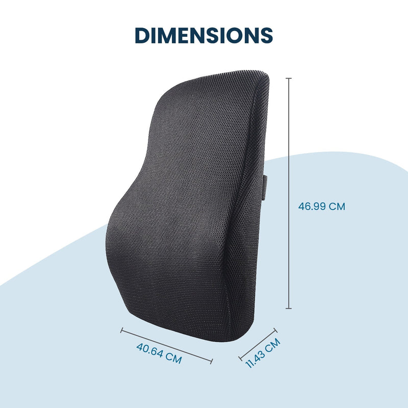 Memory Foam Lumbar Pillow for Back Pain
