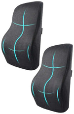 Memory Foam Lumbar Pillow for Back Pain
