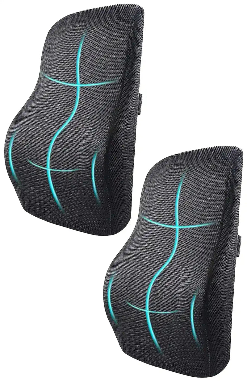 Memory Foam Lumbar Pillow for Back Pain