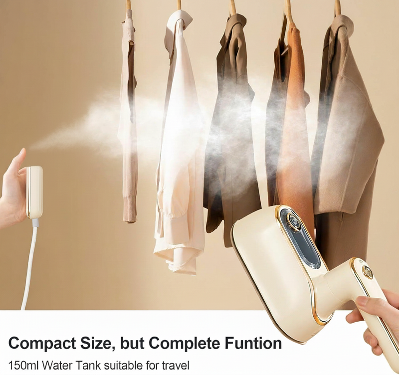 Foldable Garment Steamer with Dual-Mode Ironing