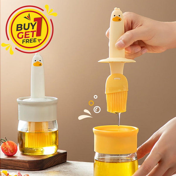 All-in-One Oil Dispenser With Silicon Brush | 🔥BUY 1 GET 1 FREE🔥