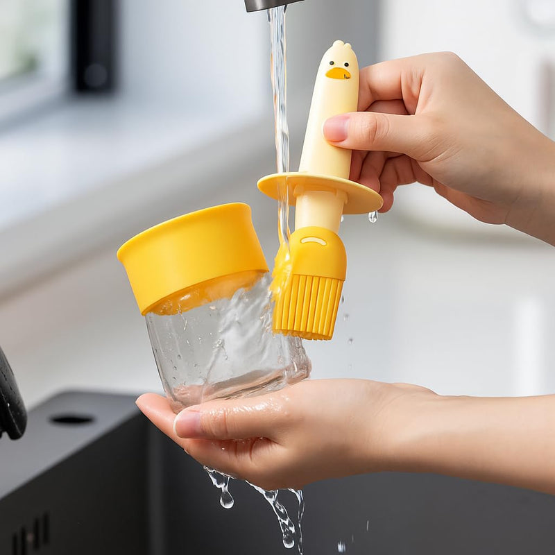 All-in-One Oil Dispenser With Silicon Brush | 🔥BUY 1 GET 1 FREE🔥