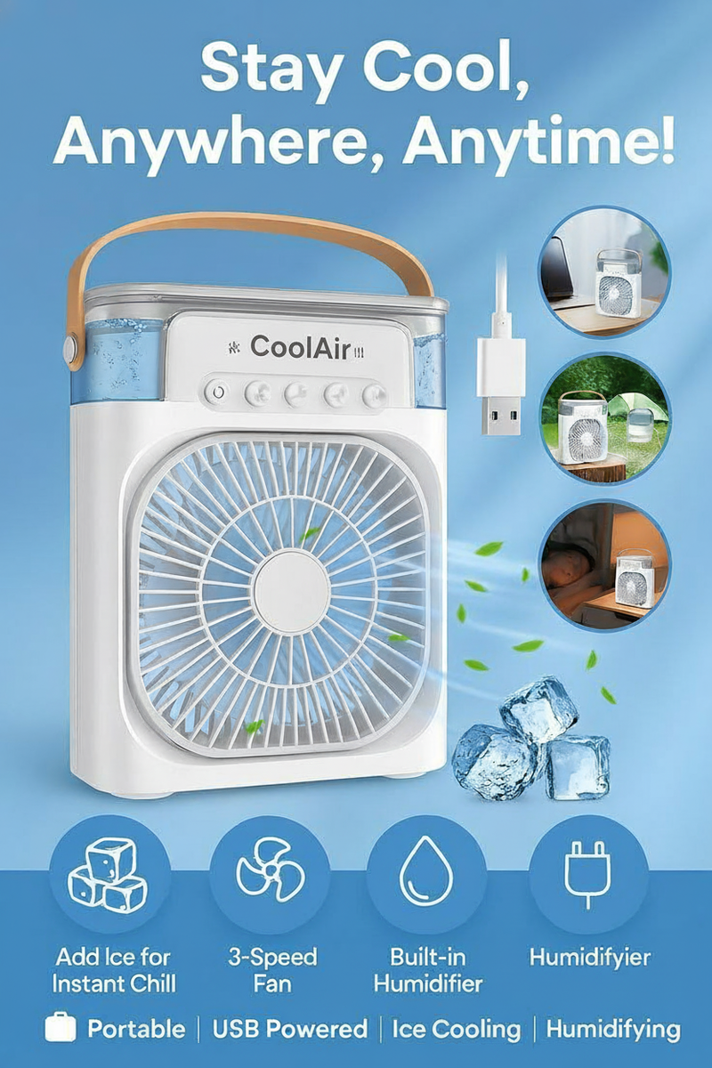 Portable Comfort AC Fan