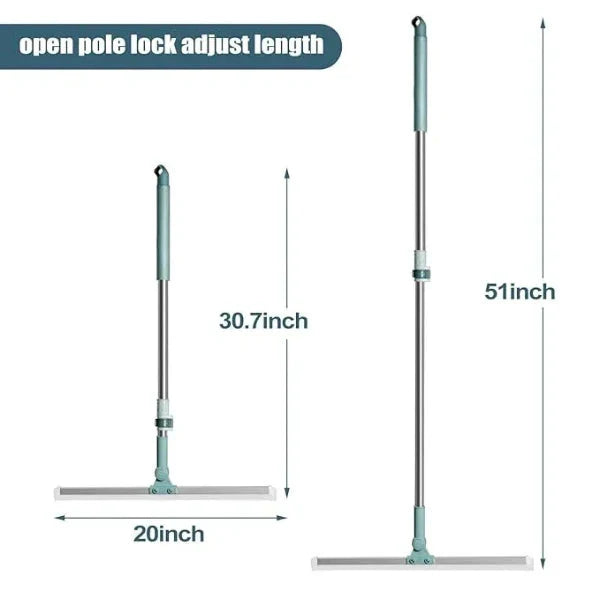 All-Surface Wiper | Rotating Head |From Floor to Glass — One Tool, Total Clean