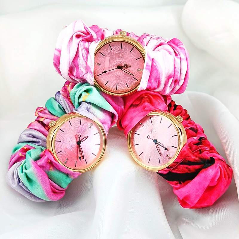 Mystic Printed Scrunchie Watch