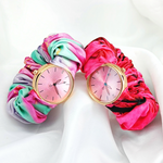 Mystic Printed Scrunchie Watch