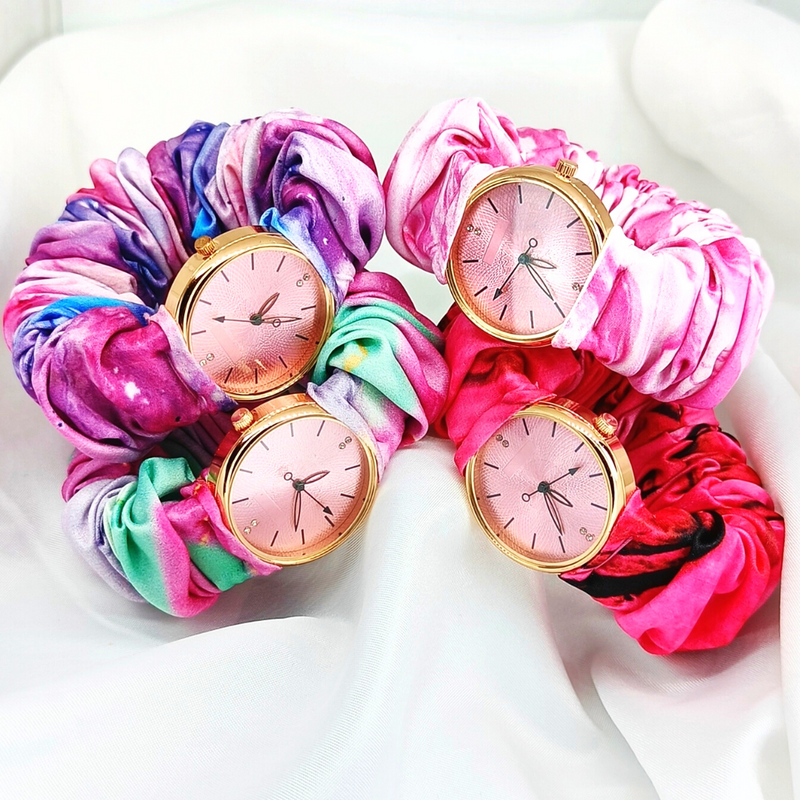 Mystic Printed Scrunchie Watch