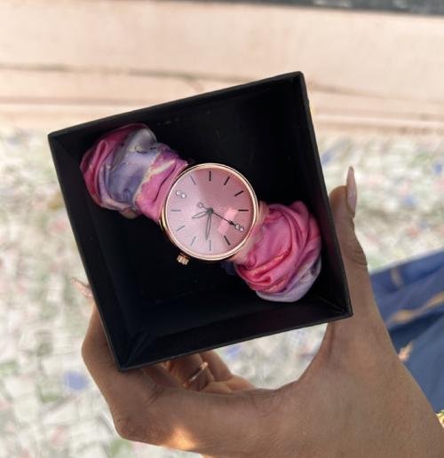 Mystic Printed Scrunchie Watch
