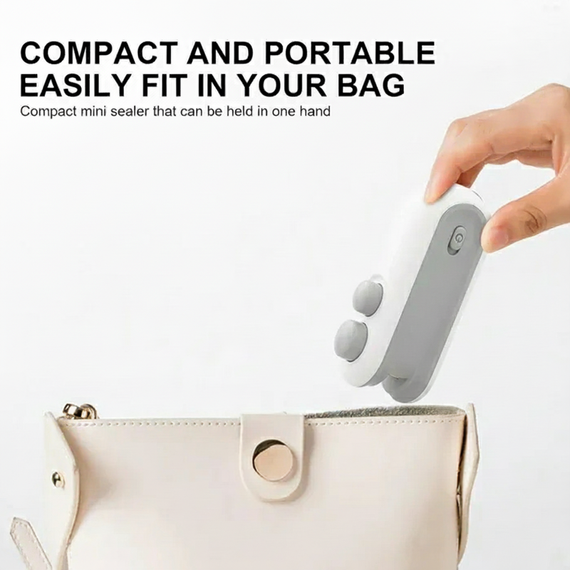2 IN 1  Mini Bag Sealer