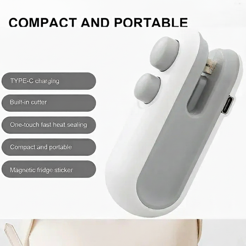 2 IN 1  Mini Bag Sealer