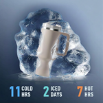 Insulated Stainless Steel Tumbler with Straw