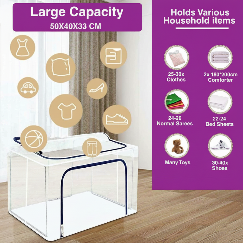 Wardrobe Fabric Storage Boxes |Your Wardrobe's Best Friend