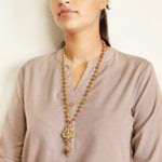 OM Shiva Trishool Rudraksha Necklace