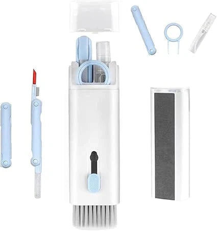 7-in-1 Gadget Cleaning Kit | Soft Bristles + Cleaning Gel + Microfiber