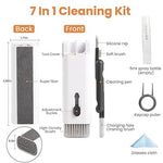 7-in-1 Gadget Cleaning Kit | Soft Bristles + Cleaning Gel + Microfiber