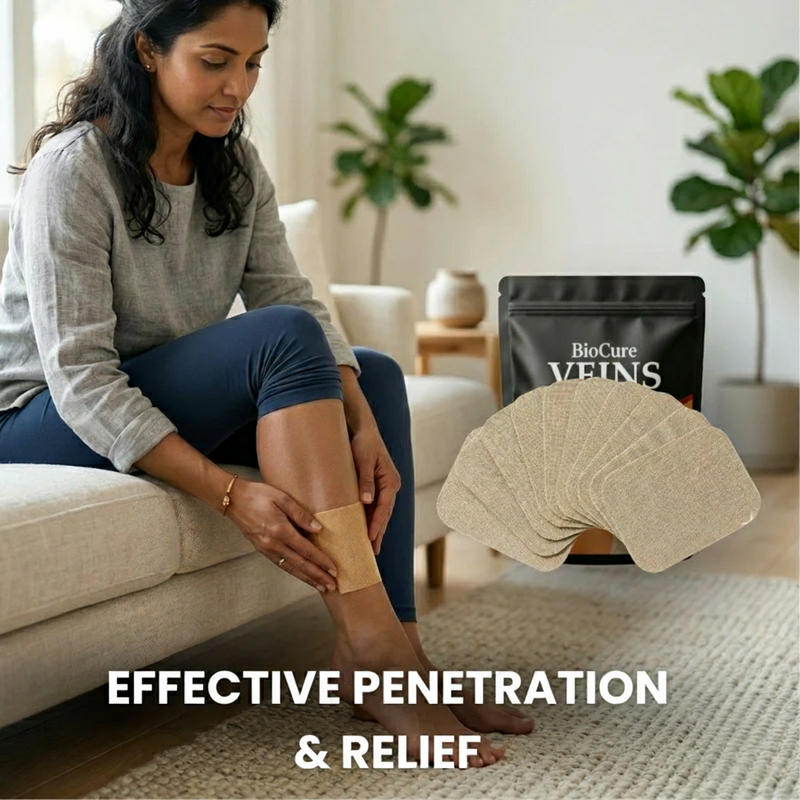 Spider & Varicose Vein Patches | Natural Herbal Therapy for Swelling | Buy 1 Get 1