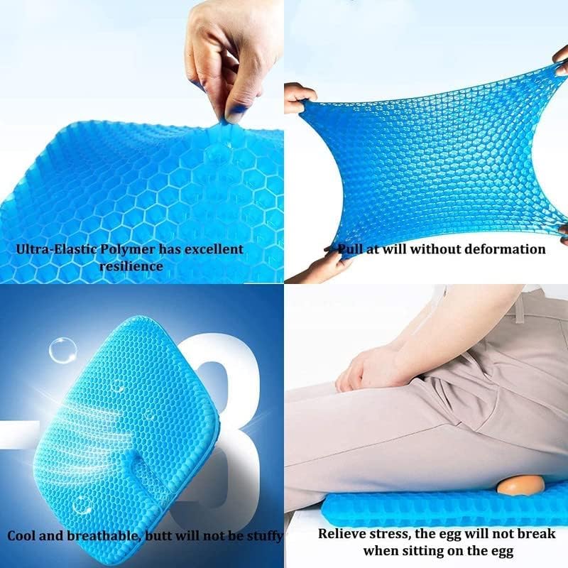 Extended Comfort Gel Seat Cushion | Relief in one sit