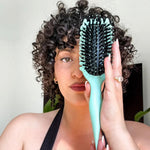 Curl Defining Hair Brush |Salon-Defined Curls in 2 Minutes — Without Heat or Chemicals
