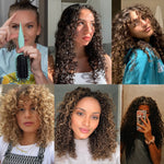 Curl Defining Hair Brush |Salon-Defined Curls in 2 Minutes — Without Heat or Chemicals