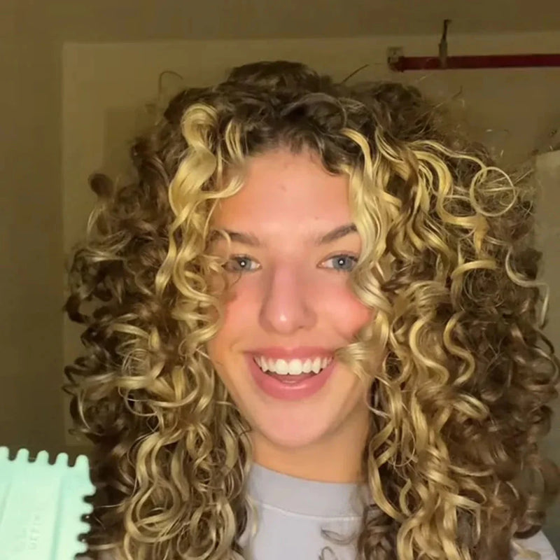 Curl Defining Hair Brush |Salon-Defined Curls in 2 Minutes — Without Heat or Chemicals