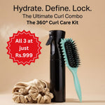 Curl Defining Hair Brush |Salon-Defined Curls in 2 Minutes — Without Heat or Chemicals