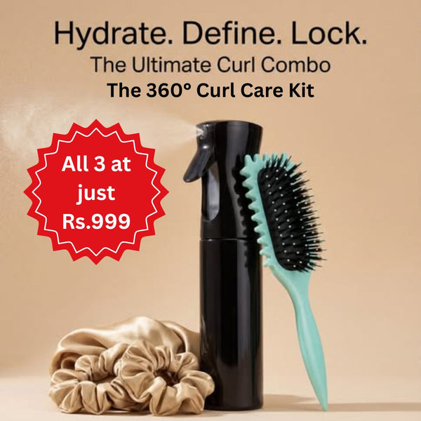 Curl Defining Hair Brush |Salon-Defined Curls in 2 Minutes — Without Heat or Chemicals