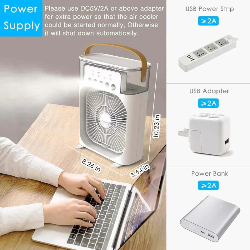4-in-1 Premium Portable Mini Air Cooler