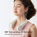 Portable Neck Fan | 360° airflow | Lightweight Wearable Cooler for Travel, Sports & Daily Use