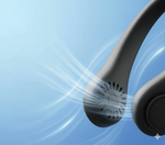 Portable Neck Fan | 360° airflow | Lightweight Wearable Cooler for Travel, Sports & Daily Use