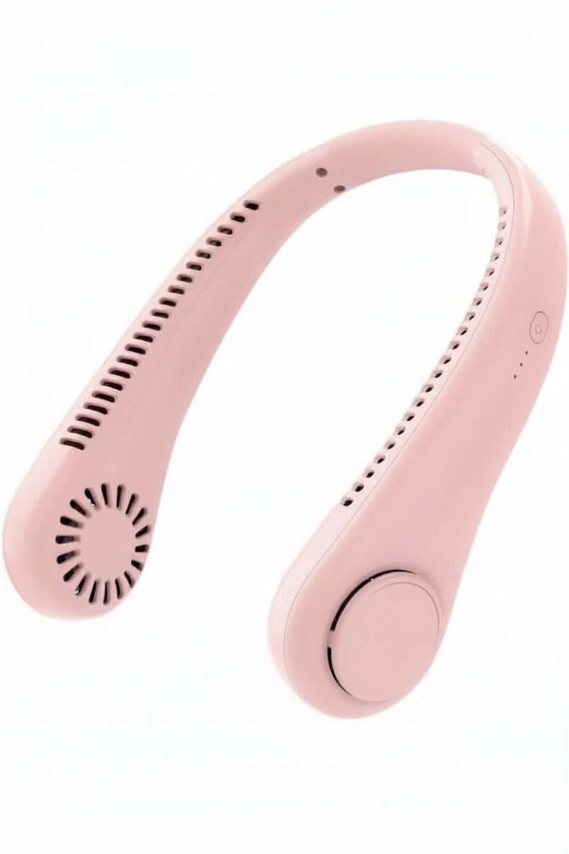 Portable Neck Fan | 360° airflow | Lightweight Wearable Cooler for Travel, Sports & Daily Use