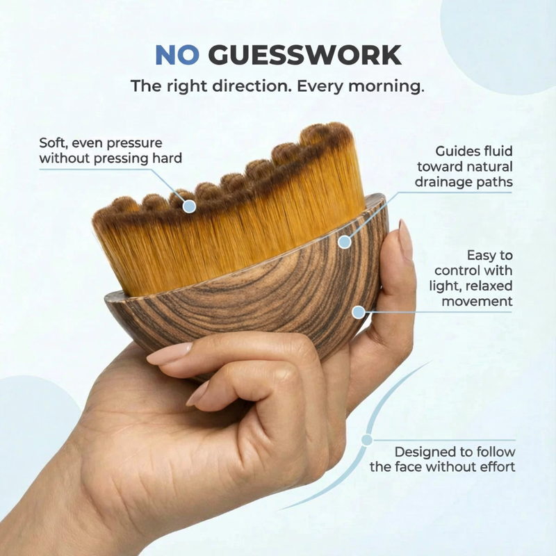 Lymphatic Sculpting Facial Brush