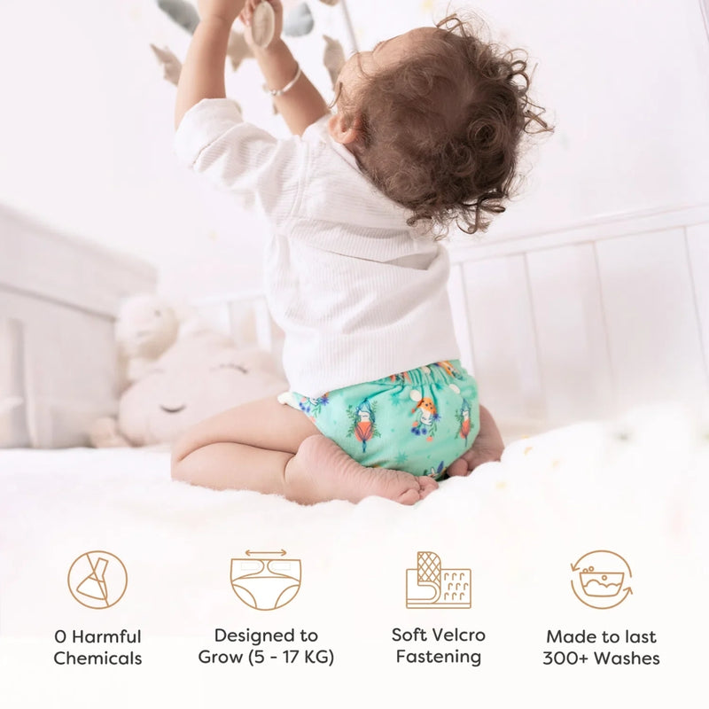 PureWrap Luxe Reusable Cloth Diaper