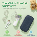 BreatheBuds™ — Silent Portable Nebulizer for Kids