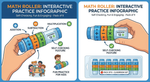 MathMaster™ - Spin & Solve Math Roller Set (Pack of 9)