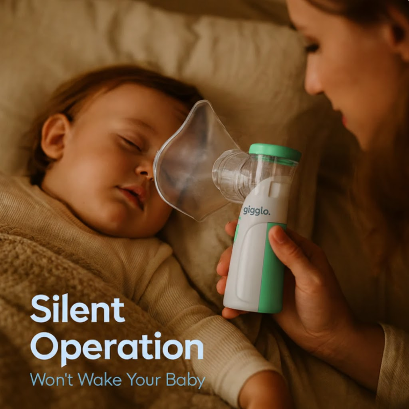 BreatheBuds™ — Silent Portable Nebulizer for Kids