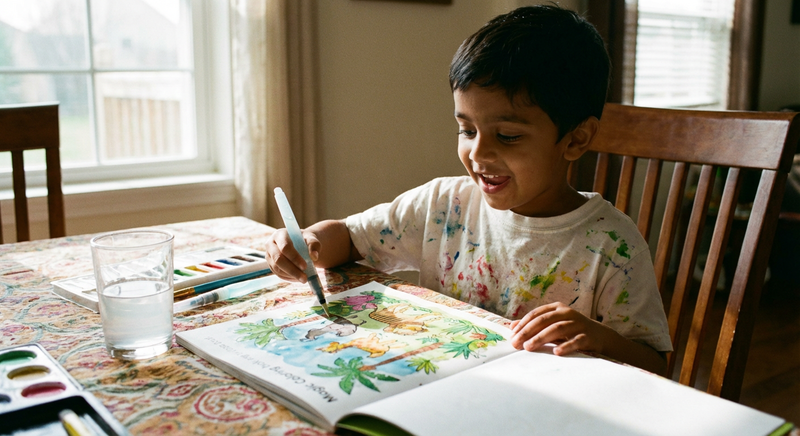 AquaTales™ - Water-Paint Storybook Magic