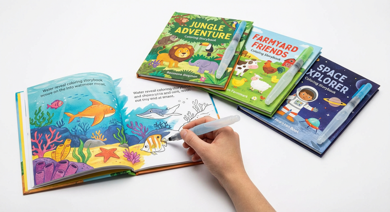 AquaTales™ - Water-Paint Storybook Magic