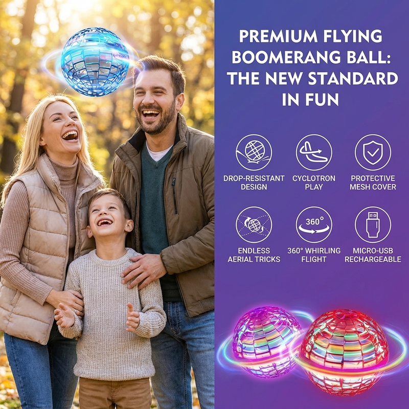 MagicFloater™ - 360° Gesture-Controlled Flying Ball