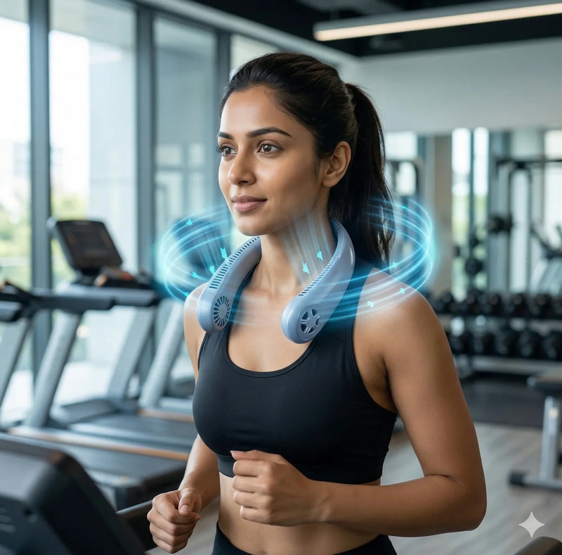 NeckFan – Wearable Neck Fan