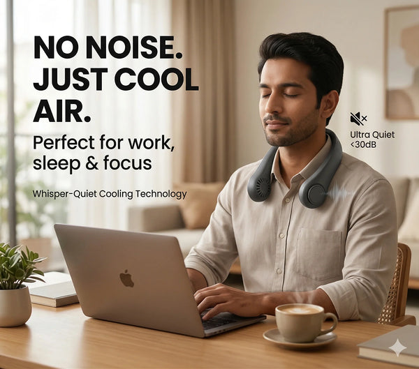 NeckFan – Wearable Neck Fan