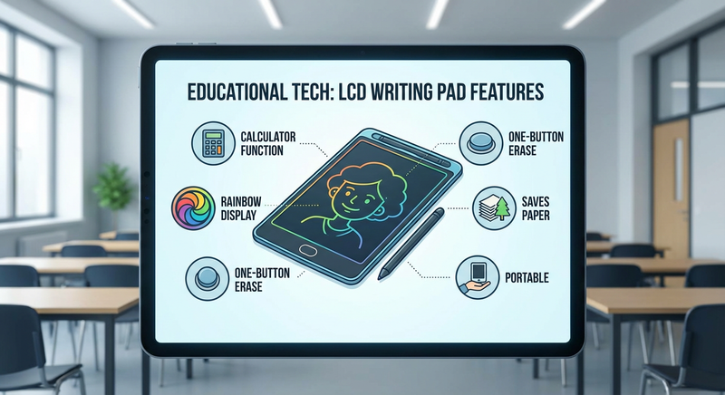 IntelliCalc™ - LCD Writing Pad with Calculator