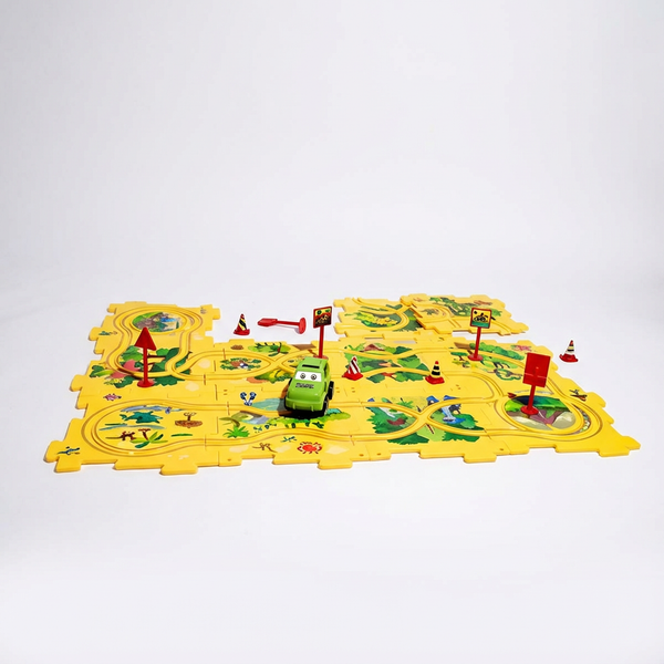 MotoRail Builder™ - Motorized Train Set with Track