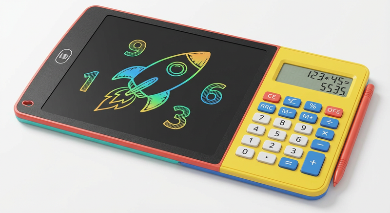 IntelliCalc™ - LCD Writing Pad with Calculator
