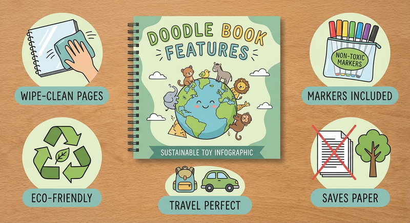 MagicSketch™ - Reusable Erasable Doodle Book