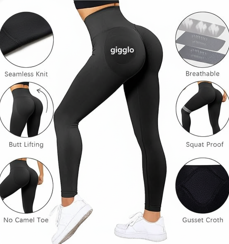 Butt Lifting High Waist Sports Leggings